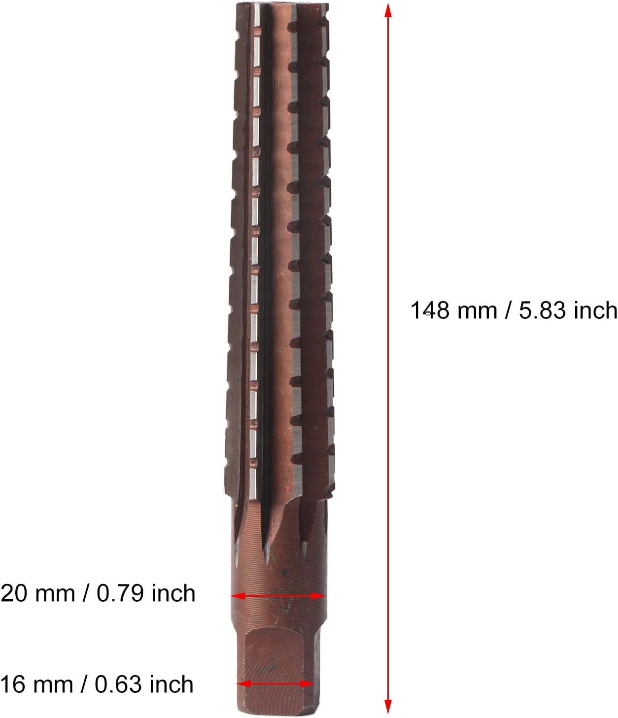 Surface Gloss MT3 Taper Reamer Good Wear Resistance MT3 Taper for Industry Mechanical Tools