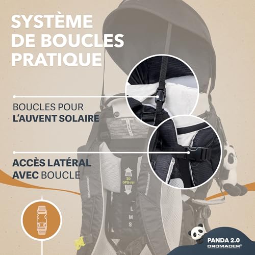 DROMADER Porte-Bébé Randonnée Baby Carrier, vue 7 sur 8