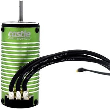 Castle Creations 4-Pole Sensored Brushless Motor 1010 4400Kv CSE060009800 Electric Motors & Accessories