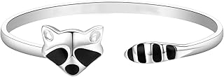 Raccoon Bracelet Raccoon Lover Gift Just A Girl Who Loves Raccoon Jewelry Gift For Animal Protector Lover