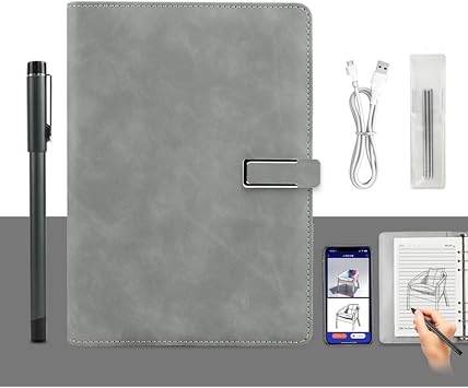 Syncify Digital Sketchbook Pro V2 Bluetooth 5.0 Smart Sync Pen & Digital Notebook Writing & Note-Taking Tool B