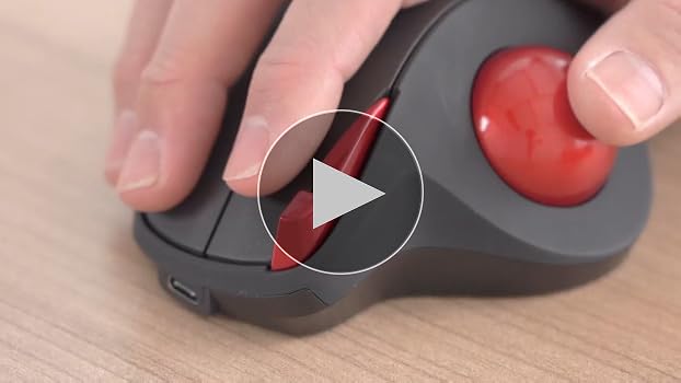 Amazon | サンワダイレクト トラックボール マウス 有線 静音 5ボタン