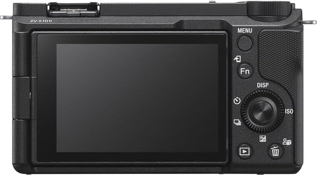 Sony ZV-E10 II Mirrorless Camera with 16-50mm Lens | Black Bundled with 64GB Memory Card + UV Filter + Battery Charger + Photo Starter Kit + Camera Bag + Microfiber Cleaning Cloth (7 Items)