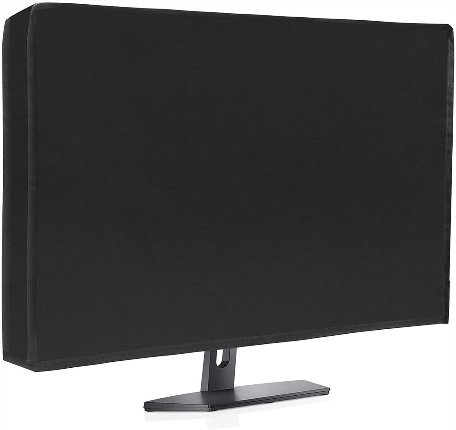 Computer Monitors Dust Cover, 420D Oxford Anti-Static Waterproof Panel Case Display Compatible Full Body Protectors LCD Screen Sleeve 21-34" Desktop PC TV Home office (Gray,28 inches)