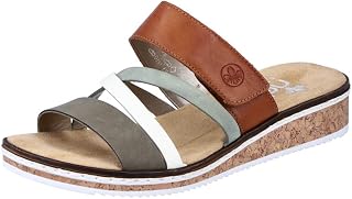 Rieker Damen Pantoletten V3652, Frauen Slipper