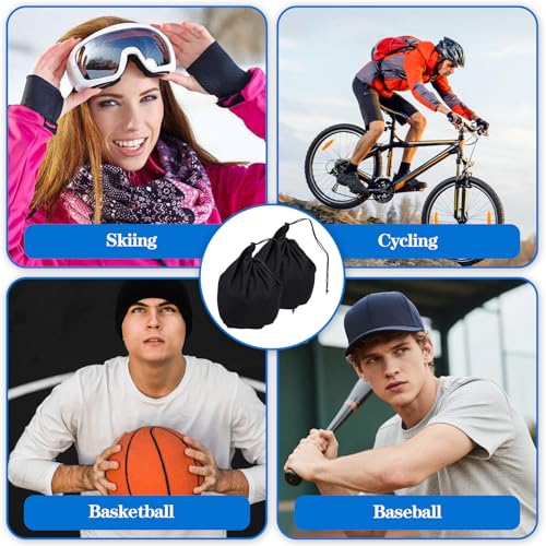 2 Stück Helmtasche Motorradhelm Überzug Mit Kordelzug Helmbeutel Helmsack Helmtasche Motorradhelm 44x42cm,Tragbarer Rucksack,Tasche Helmsack mit Kordelzug