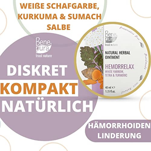 Hämorrhoidensalbe BenePura für natürliche Linderung bei Beschwerden