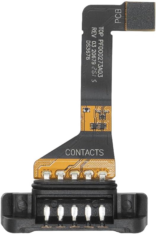 Rear view of the CARPSDZY DS3678 Cradle Charging Connector, showing the PCB and internal wiring.