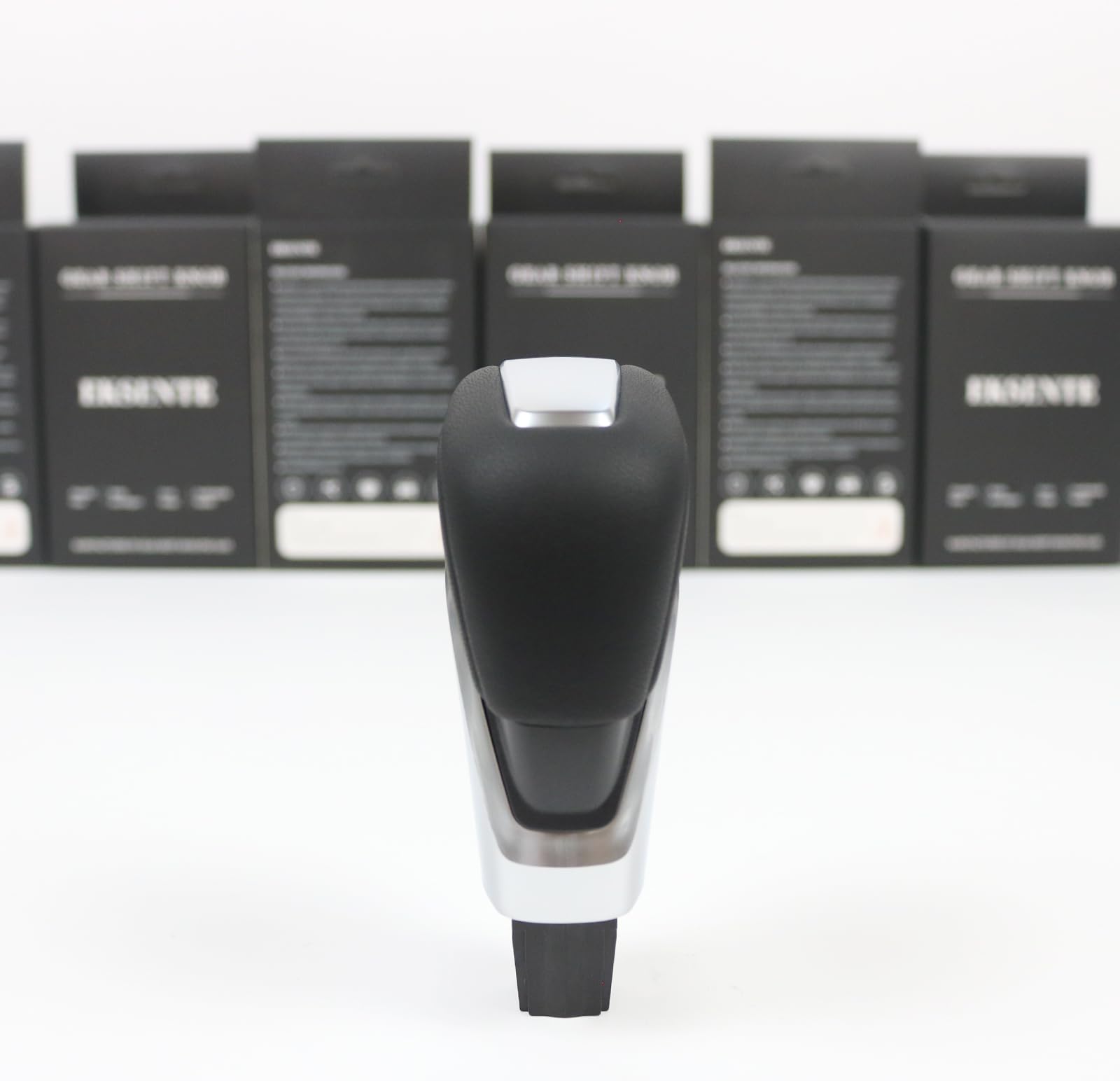 Black Leather Gear Shift Knob for Nissan Patrol 2021 2022 2023