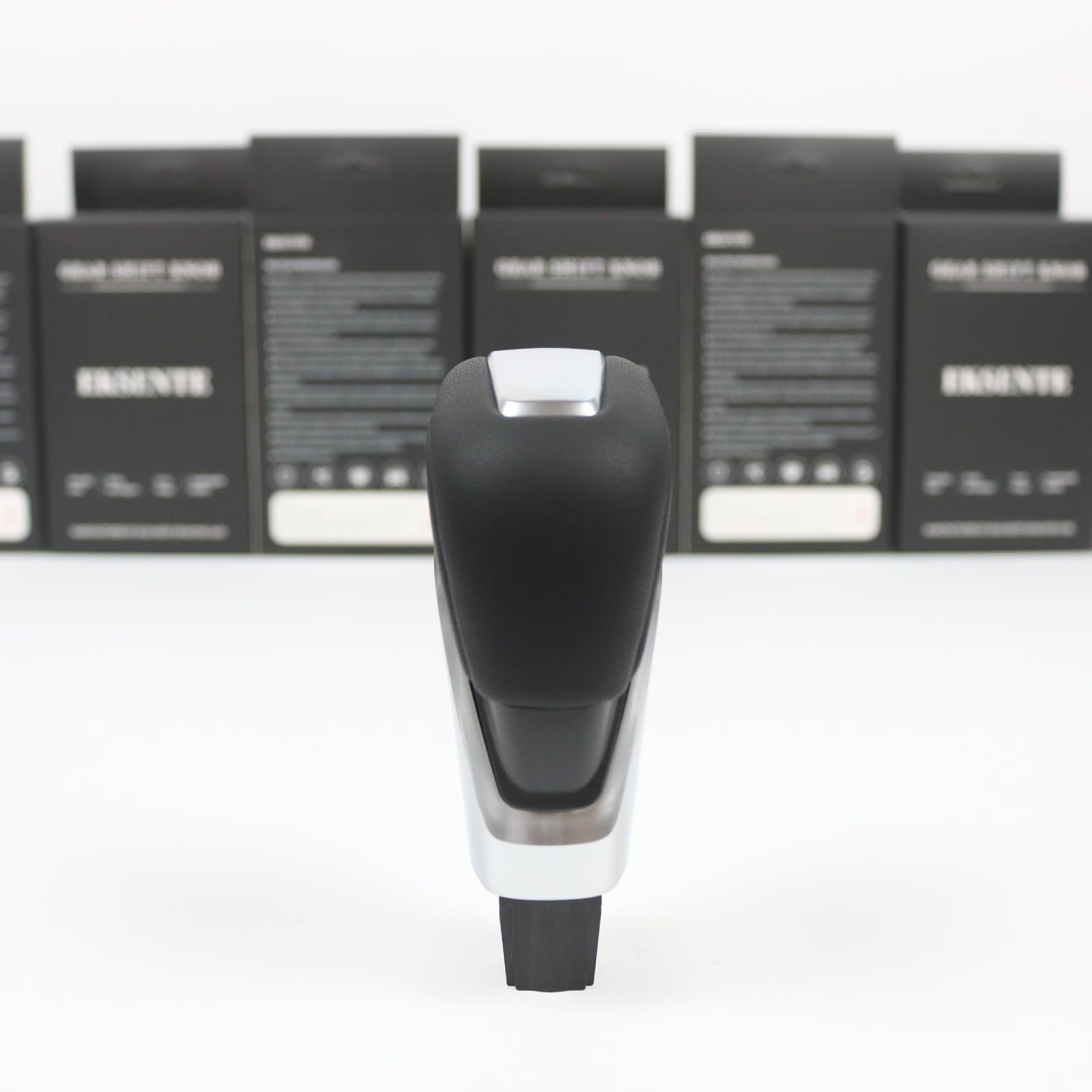 Black Leather Gear Shift Knob for Nissan Patrol 2021 2022 2023