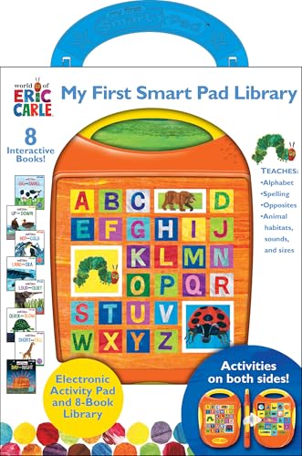 World of Eric Carle, My First Smart Pad Library Electronic Activity Pad and 8-Book Library - PI KIds