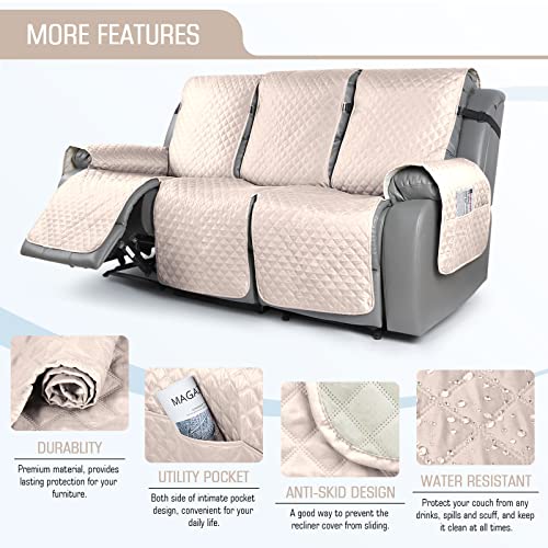 TAOCOCO Recliner Sofa Slipcover for 3-Seater Couches #TOP18