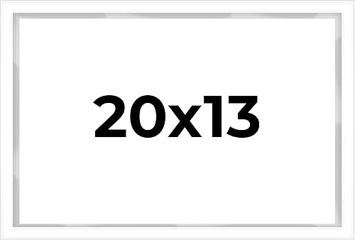 Vista 47 de Caja de sombra de 20 x 8 pulgadas, marco contemporáneo blanco – Tamaño interior 20 x 8 x 1 pulgada de profundidad – Este marco blanco está hecho