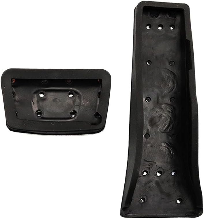 AT Pad Gas Accelerator Brake Fuel Foot Pedal Cover Cap Compatible for Kia Sportage Cadenza Sorento K5 Carnival Telluride, for Hyundai Santa Fe Sonata Tucson Palisade Genesis G70 Accessories