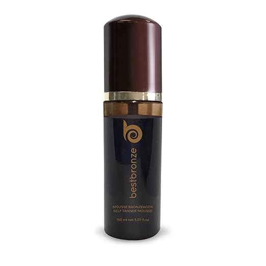 Best Bronze Self Tanner Mousse, 5.07 fl oz Vegan Self