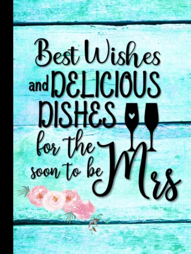 Blank Cookbook for Bride To Be