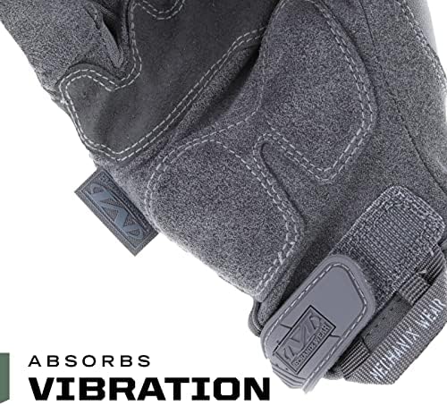 Mechanix Wear - M-Pact Wolf Grey Gloves (Large, Grey)