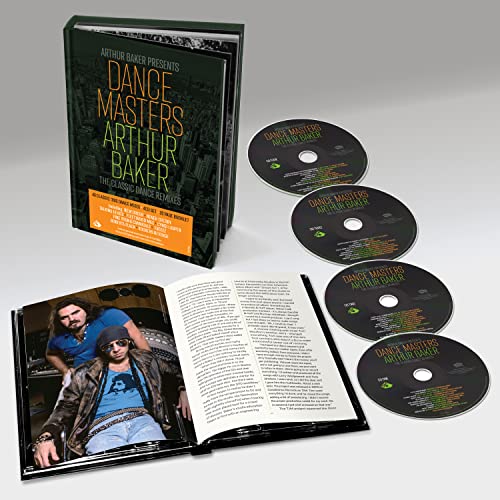 Arthur Baker Presents Dance Masters: Arthur Baker The Classic Dance Remixes - 4Cd, Media Book, 32Pp Booklet #TOP18