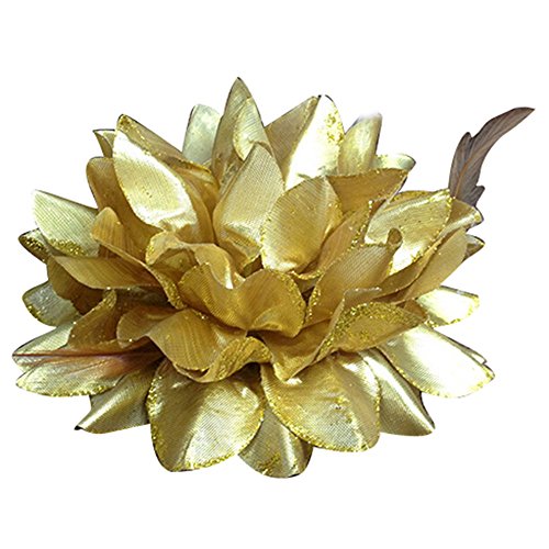 Bluelans® Bridal Wedding Party Flower Headband Elastic Pin Hair Wrist Band Corsage Decor