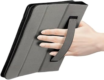 Case for 7 Onyx Boox Go Color 7 (Gen 1/2, 2024/2025) / Boox Go 7 & Boox Page e-Reader Cover Ultra-Thin Enhanced Auto Sleep/Wake Case Cover Elastic rope (black)
