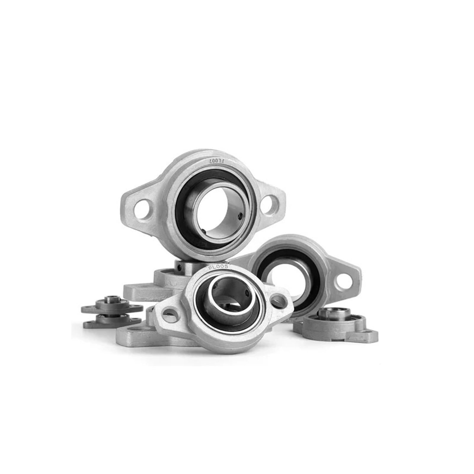 4/10 Uds KFL001 KFL004 KFL005 KFL000 KFL08 kfl08 8mm 12mm Bloque de Almohada rodamiento de Diamante Inserto de aleación de Zinc Eje de rodamiento Lineal (Color : KFL004 20MM, Size : 10Pcs)