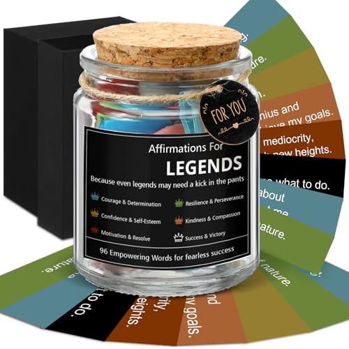 Positive Affirmation Jar Daily Inspirational Positive Affirmation Cards Empowerment Confidence