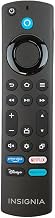 Ceybo OEM NS-RCFNA-21 REV G Insignia TV LED 4K UHD HDR Remote Control, NS/43DF710NA21 NS‑50DF711SE21 NS‑55DF710NA21 - Prime Video Netflix Disney+ Amazon Music Shortcuts