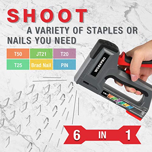 WORKPRO 6-in-1 Staple Gun - Image 6
