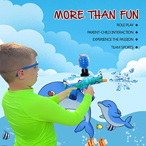 Gel Ball Blaster, Splatter Ball Blaster With 70000 Water Beads, Mp-5 Electric Splat Ball Blaster Automatic, Toys For Outdoor Activities Shooting Team Game Gifts For Kids Ages 12+ (Zh-1805C) #TOP2