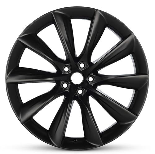 For 2016-2021 Tesla Model X 22 Inch Painted Silver Rim - OE Direct Replacement - Road Ready Car Wheel