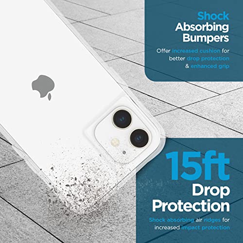 Case-Mate - Protection Pack - Tough Clear Case & Screen Protector For Iphone 12 Mini (5G) - 10 Ft Drop Protection - 5.4 Inch #TOP16
