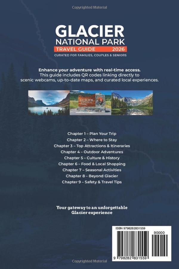 Glacier National Park Travel Guide: Curated Itineraries for Families, Couples & Seniors: Local Tips, Full-Color Maps & Stunning Photos for a Refined and Unforgettable Glacier Adventure - Image 2