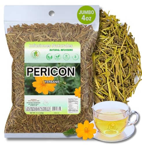 PERICON - Pericon (Yerbanis) Herbal Tea 4 oz, 100% All Natural Fresh Tea- vegan-raw