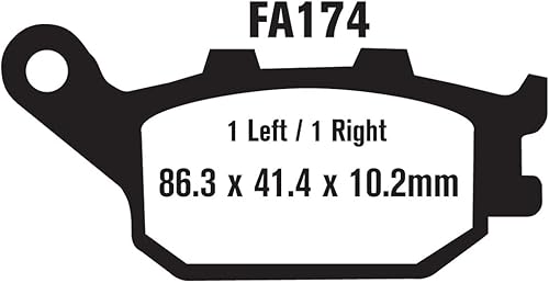 Miniatura 3 de EBC Brakes EBPCK1008 Kit completo de cambio de pastillas de freno sinterizado Doble-H