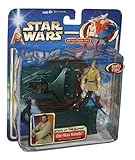 Star Wars, 2002 Saga Collection, Obi-Wan Kenobi Action Figure with Force Flipping Action, 3.75 Inches