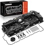 A-Premium Engine Valve Cover - Compatible with BMW Vehicles - 2.5L, 3.0L - 125i, 128i, 130i, 323i, 328i, 525i, 528i, 530i, X3, X5, Z4 - E60 E70 E82 E83 E84 E89 E90 E92 - Replace# 11127552281