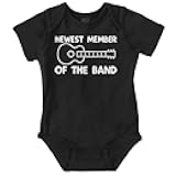 Cutest Lil Rockstar Music Lover ABCD Baby Romper Boys or Girls