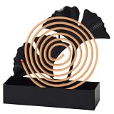 Mosquito Coil Holder Iron Coil Incense Burner, Retro Portable Mosquito Incense Burner for Home and C