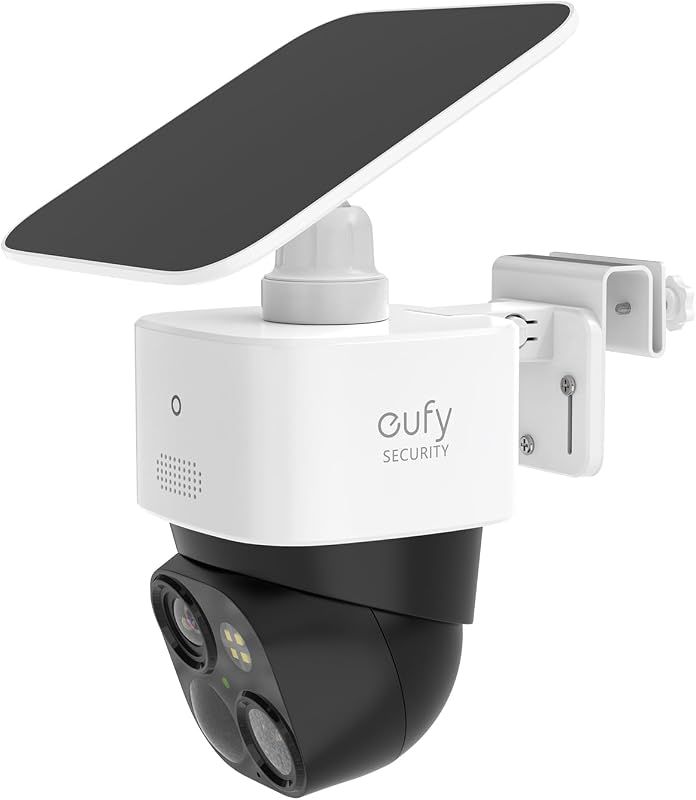Soporte de montaje para canaletas compatible con Eufy Security SoloCam S340/SoloCam E30/E42, cámara de seguridad solar (1 paquete de color blanco)