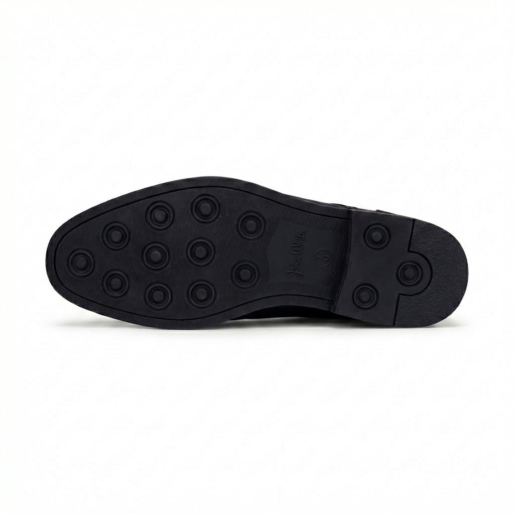 Scarpe da uomo in pelle con punta ad ala, classiche, marroni, stringate, stile derby