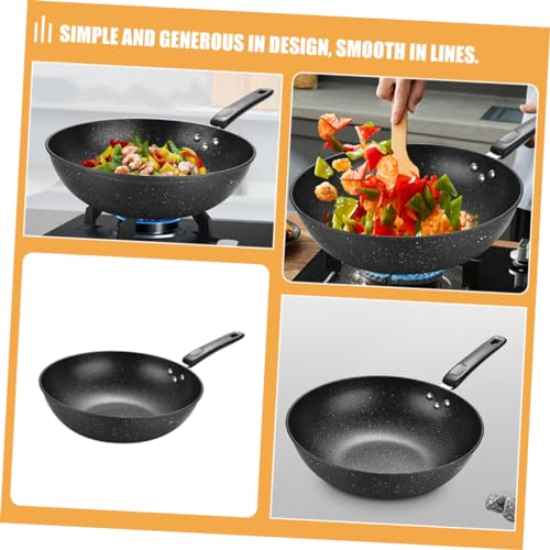Wok de Piedra Maifan Antiadherente LIFKOME para Estufa miniatura 4