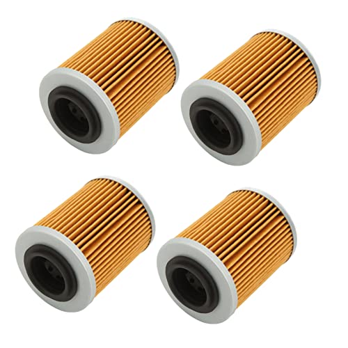 4 peças de filtro de óleo 420256188 KN152 HF152 substituição para 330 400 450 500 2003-2017 - fácil