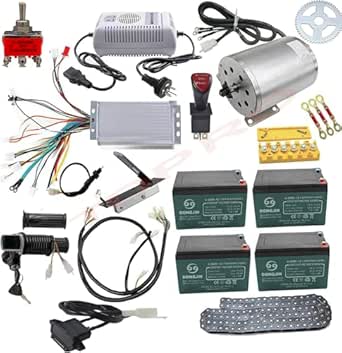 Kit Moteur électrique Sans Balais 48V 1800W Pour VTT, Scooter