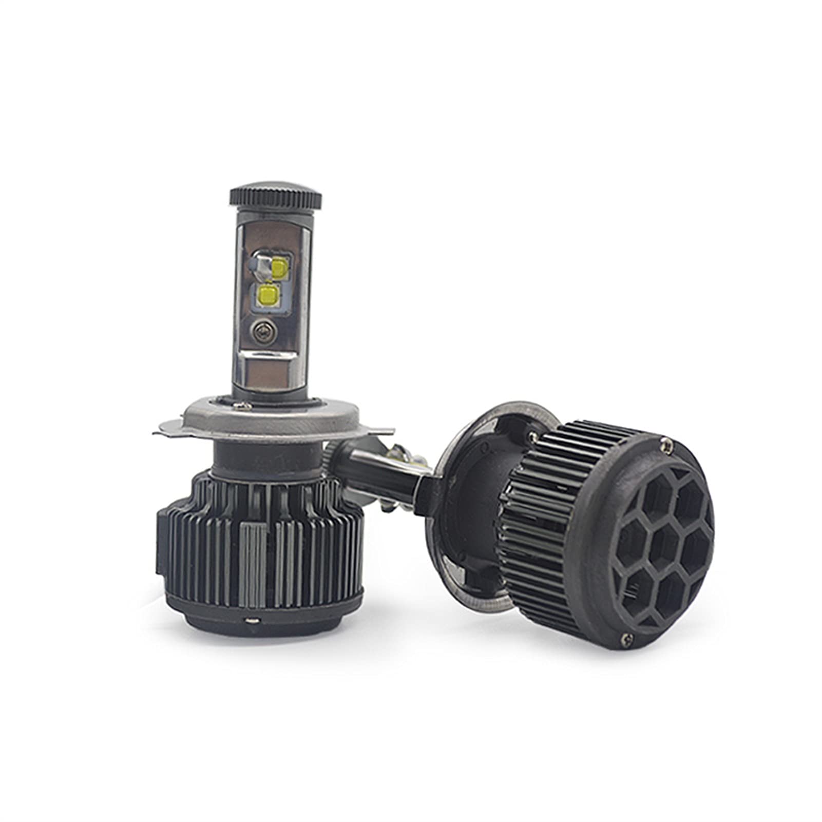 Faros LED Auto Car Faro Bombillas Luces Blanco 6000K 12V 24V T6 H4 H7 H1 H1 CSP LED 9005/ HB3 9006 / HB4 H13 9004 9007 H3 8000lm Niebla Bulbo Llevado (Socket Type : H3)