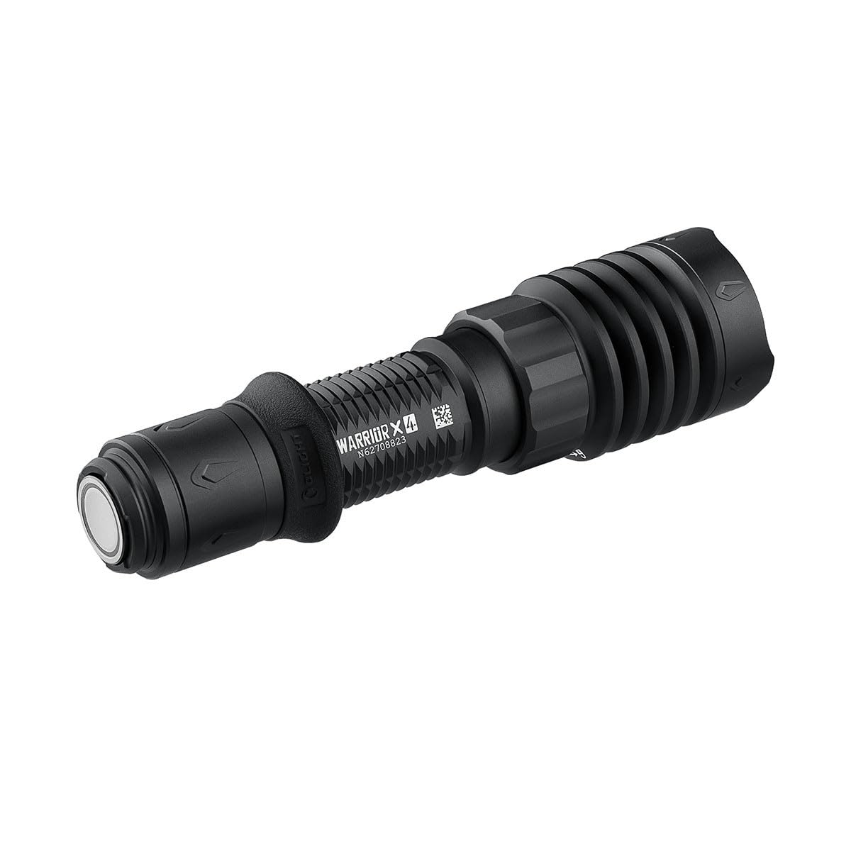 OLIGHT Warrior X 4 Lampe de Poche Tactique 2600 Lumens 630M Torche Puissante Flashlight avec Chargement Type-C et MCC Indicateur de Batterie et Vibration Étanche IPX8 pour l'Extérieur Urgence Chasse