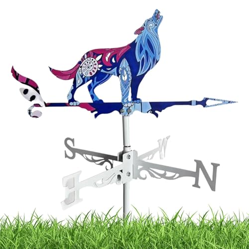 Veleta decorativa de gallo para dar vida a su jardín o terraza 8