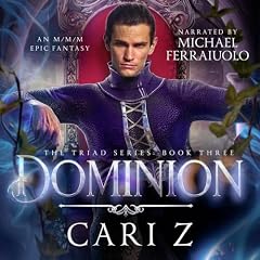 Dominion Audiolivro Por Cari Z capa