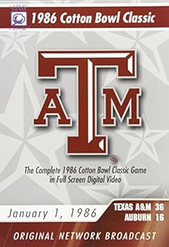 DVD 1986 Cotton Bowl: Texas A&M vs. Auburn Book