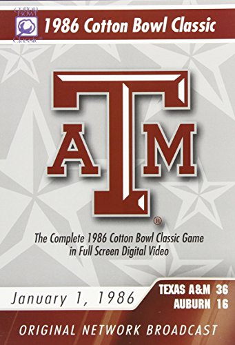 1986 Cotton Bowl Classic Game 1986 Cotton Bowl Classic Game