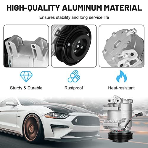 New Ac Air Condition Compressor With Clutch For 2.5L Nissan Rogue 2008-2013 Co 11200C #TOP4